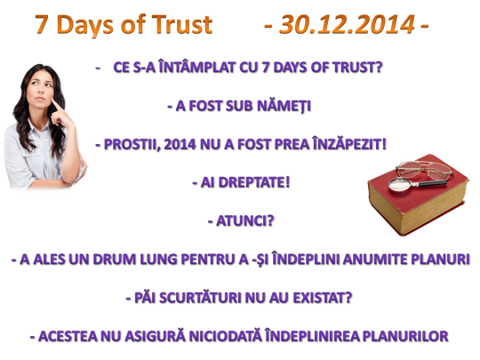 7 Days of Trust. Roades